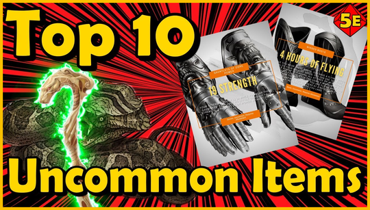 10 best uncommon D&D magic items