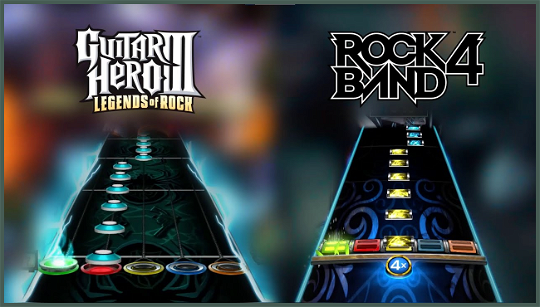 Guitar Hero and Rock Band DLC still make users “feel good”