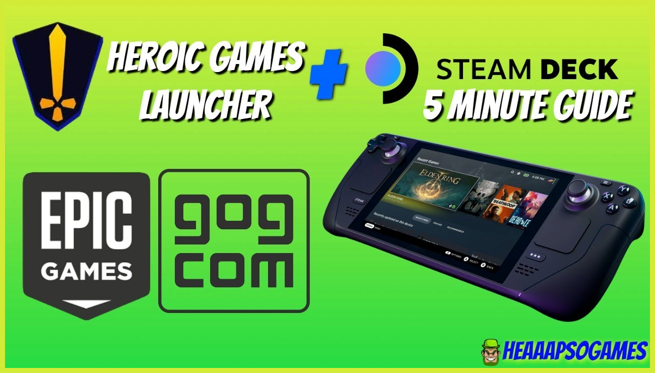 How to install Epic and GOG games on Steam Deck
