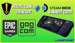 How to install Epic and GOG games on Steam Deck