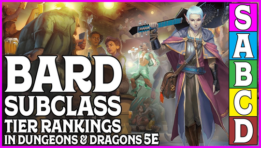 All D&D Bard subclasses, ranked