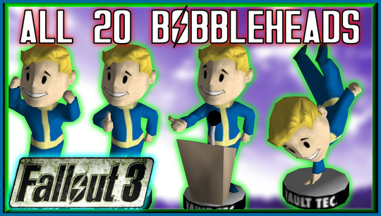 Where to find all the Fallout 3 Vault Boy Bobbleheads