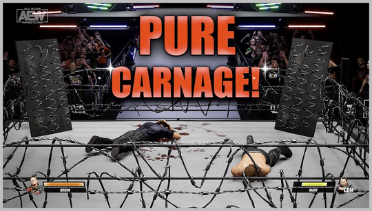 AEW Fight Forever pays homage to infamous exploding barbed wire deathmatch