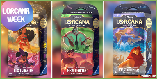 Disney Lorcana’s The First Chapter starter decks