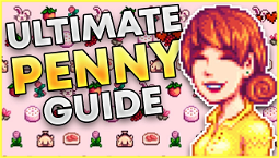 Stardew Valley Penny daily schedule and festivals