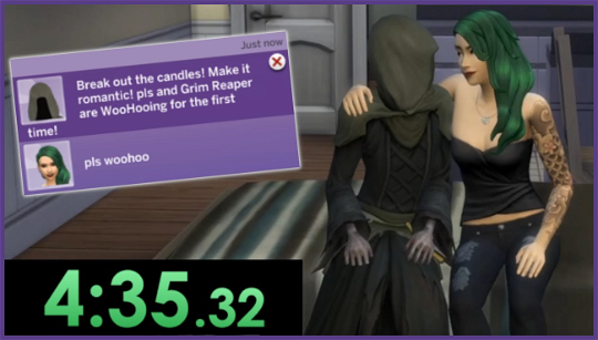 How to romance the Grim Reaper in The Sims 4