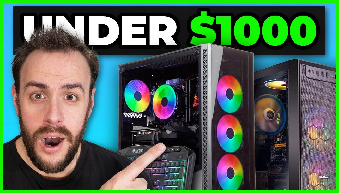 Best gaming PC under $1,000