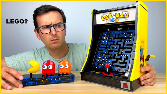 Build a Lego Pacman arcade cabinet using a Raspberry Pi Zero W