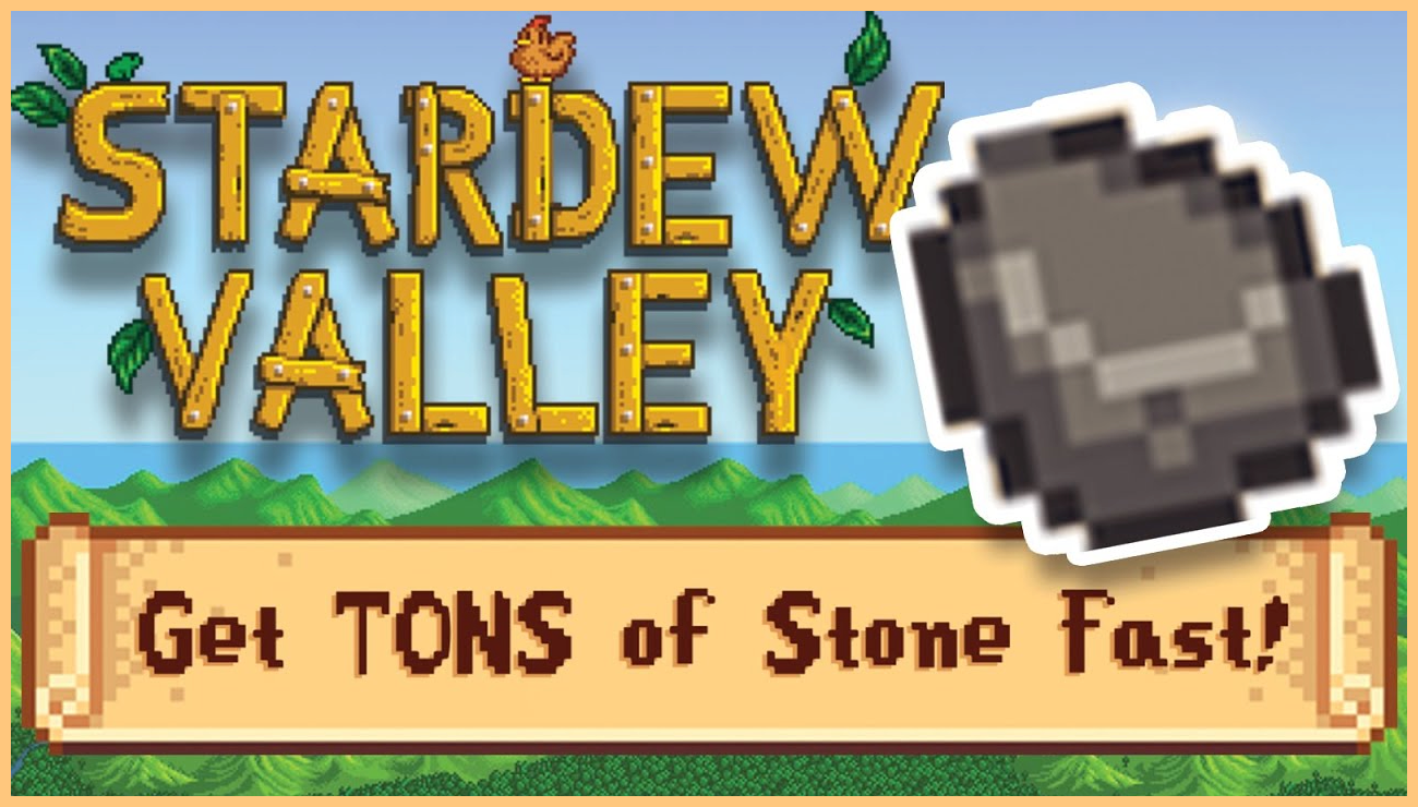 Stardew Valley How to farm Stone