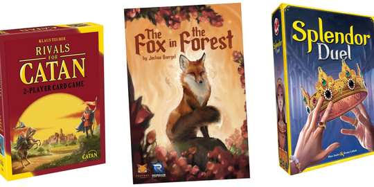 The best two player card games